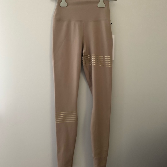 NWOT Alo Yoga High Waist Vapor Leggings - Sz S - Picture 1 of 7
